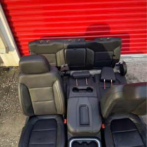 Black leather GMC or Chevy seats