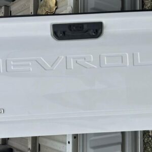 2020 2021 2022 2023 2024 Chevrolet Silverado 2500 3500 4500 White Tailgate OEM
